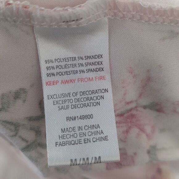 Flora By Flora Nikrooz Women's floral PJ Night Long Shirt Size Medium - Picture 5 of 8